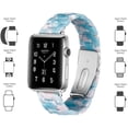thumbnail image 4 of Compatible con Apple Watch Strap 38-40 mm / 42-44 mm Series 5/4/3/2/1, accesorio de correa de reloj de reemplazo de correa de resina delgada Ormromra 2033262-10, 4 of 9