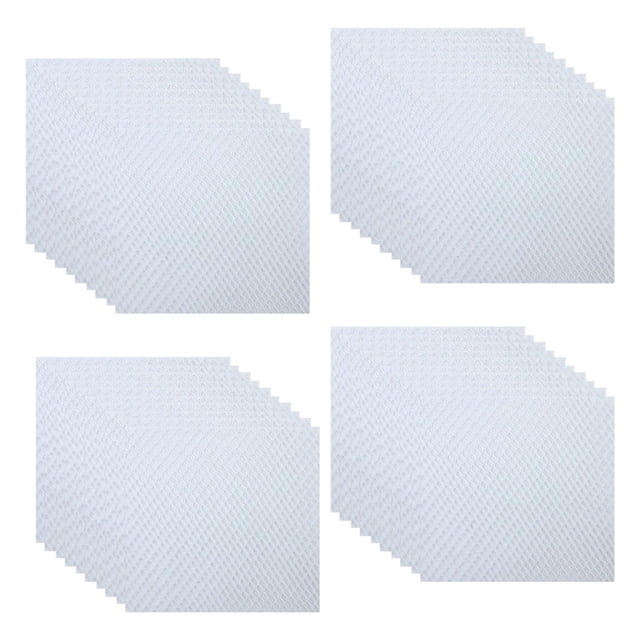 40 piezas de malla para ojos de disfraz de fursuit para carnaval, cumpleaños, disfraces Blanco