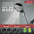 thumbnail image 6 of H2Okinetic® 6-Setting Hand Shower - Delta 75536, 6 of 8
