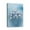 Blue-flowering (74), variant on Azure Elegance Blue-Themed Modern Abstract Painting, 12x16 inch Canvas Print of Daisy in Indian Vase, Perfect Artwork for Any Room