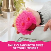 Scrub Daddy Scrub Mommy Dual-Sided Scratch-Free Dish Scrubber Sponge, Kitchen & Bath Cleaning Supplies. Scrubbies & Esponjas De Fregar Platos