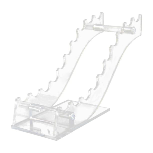 Portalápices acrílico, suministros de almacenamiento transparente, organización de papelería, soporte de exhibición de bolígrafo, estante para lápiz,