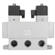 thumbnail image 1 of 2 Position 5 Way Valve Dual Electric Control Industrial Machinery Equipment G1in K25D2H‑25AC 220V, 1 of 5