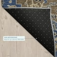 thumbnail image 5 of Addison Rugs Chantille Indoor/Outdoor Traditional Navy Machine Washable Round Rug, 8' x 8', 5 of 8