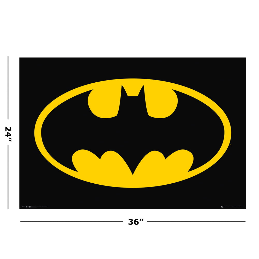 Batman - Poster / Print (Classic Bat Logo) (Size: 36