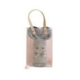 thumbnail image 3 of Tyidzon Easter Bunny Hand Towels with Bags, Premium Soft Towels for Bathroom, Rabbits Shaped Face Towels for Easter Gifts Baby Shower(Gray, 14x30"), 3 of 4