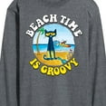 thumbnail image 3 of Pete The Cat - Beach Time Is Groovy - Men's Long Sleeve T-Shirt, 3 of 6