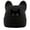 Black, variant on Cat Embroidered Cute Warm Knit Hat with Cat Ears Winter Slouchy Beanie