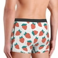 thumbnail image 3 of KLL Strawberries Men's Cotton Boxer Briefs Underwear-XX-Large, 3 of 8