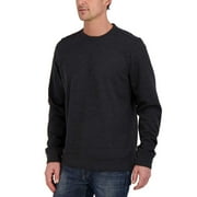 Gerry Men's Textured Crew Pullover Sweatshirt (Black, Medium)