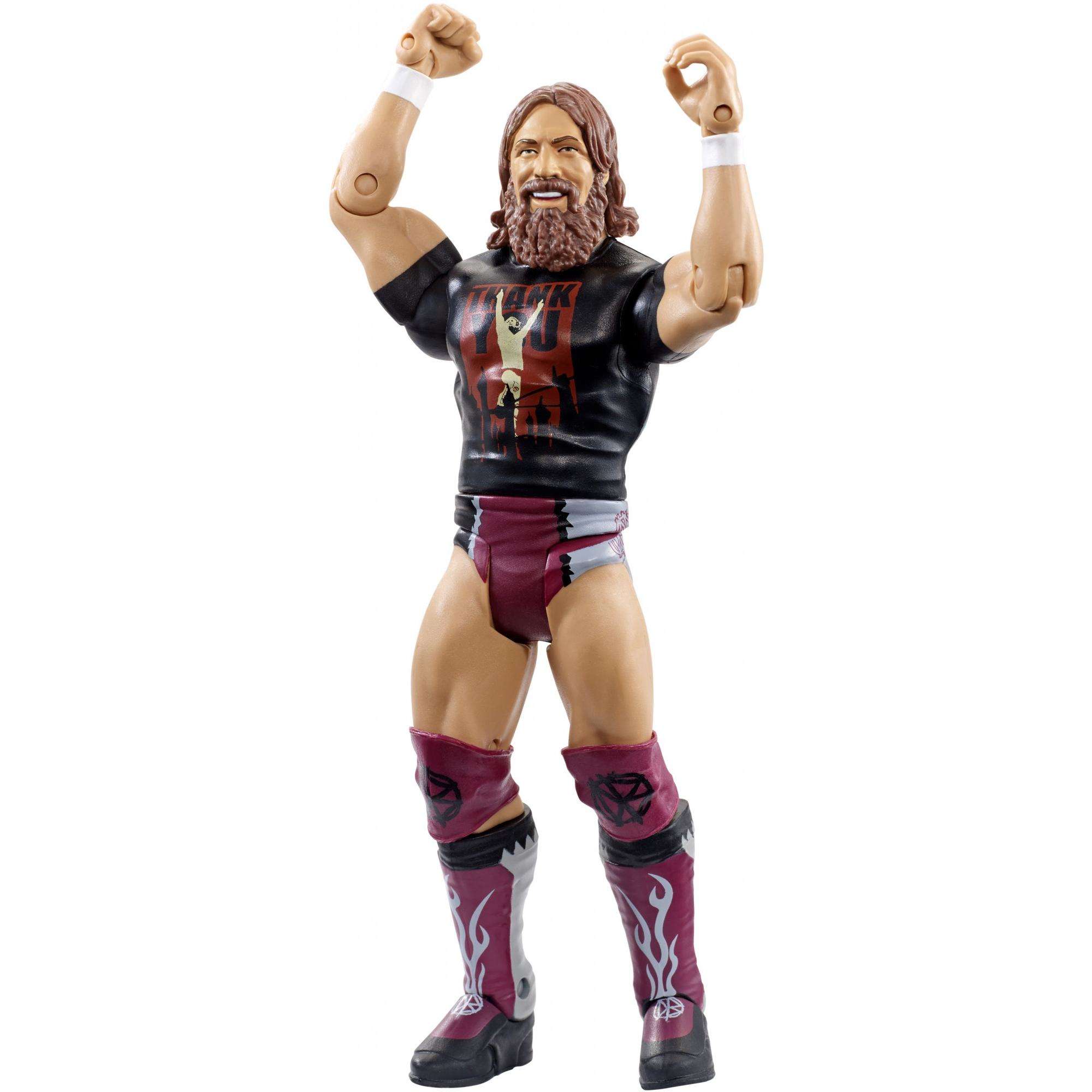 WWE Daniel Bryan 6-inch Articulated Action Figure with Ring Gear ...