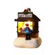 thumbnail image 5 of Figura de Papá Noel con casa luminosa navideña, adorno navideño, estatua LED Tienda de regalos, 5 of 9