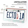 thumbnail image 4 of Cute Rabbits License Plate Frame, Decorative Aluminum Car Tag Frames, 2 Pack Universal Car License Plate Covers with 2 Holes and Screws, 4 of 7