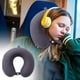 thumbnail image 1 of Fiudx Almohada Cervical Vertebrae, Almohada de Viaje Curvatura, Almohada Ligera para La Siesta, Ideal para Coche, Tren, Avión, Regallo para Adultos y Niños, Cremallera Fácil de Limpiar., 1 of 3