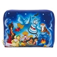 thumbnail image 1 of Wallet Loungefly Aladdin, 30 aniversario, Ziparound Disney, 1 of 4