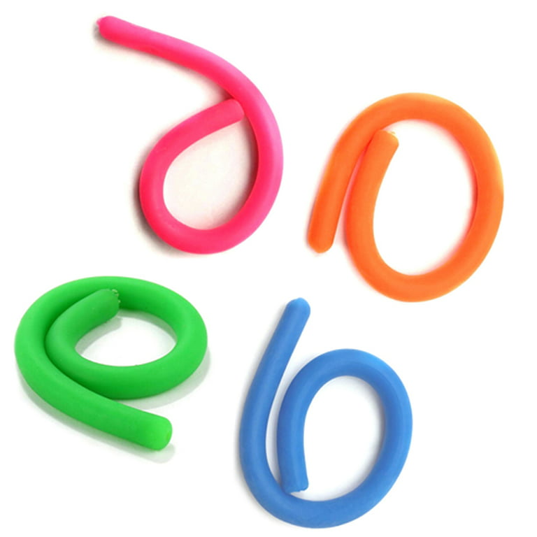Acheter Ver nouilles corde extensible TPR corde Anti-Stress jouets chaîne  Fidget autisme Vent jouets décompression jouet Squishy jouet