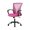 Pink, variant on Mesh Office Chairs with Wheels, Home Offices Desk Chairs Comfy, Computer Chair, Rolling Chair, Adjustable Chair, Suitable for Office,Home, Bedroom, Study, Green