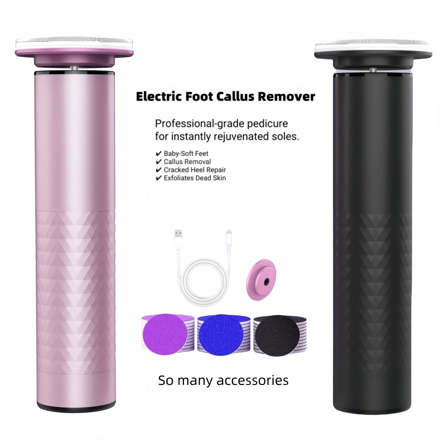 Battery Cordless Corn & Callus Trimmer for Foot
