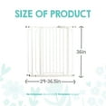 thumbnail image 3 of Regalo Easy Step Extra Tall Walk Thru Baby Safety Gate, Fits Openings 29-36.5 Inches, White, 3 of 12
