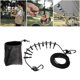 thumbnail image 2 of Cuerda de cuerda para acampar al aire libre, cuerda colgante para acampar, accesorios para tiendas, tendedero para acampar para senderismo, picnic, Sunnimix correa de almacenamiento para camping, 2 of 8