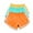 Orange, variant on WIZUTIZ Hiking Shorts Women Plain Casual Skinny Fitness Dolphin Shorts 3 PCS Stretch Elastic Mid Rise Swimwear Solid Swimsuit for Ladies Anniversary Orange