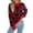 Black, variant on Ugly Christmas Sweaters For Women Heart Print Fall Loose Crewneck Color Block Pullover Casual Long Sleeve Knit Cozy Sweaters