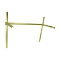 thumbnail image 6 of Renovators Supply Brass Bistro Legs for Double Belle Epoque Console Sink, 6 of 9