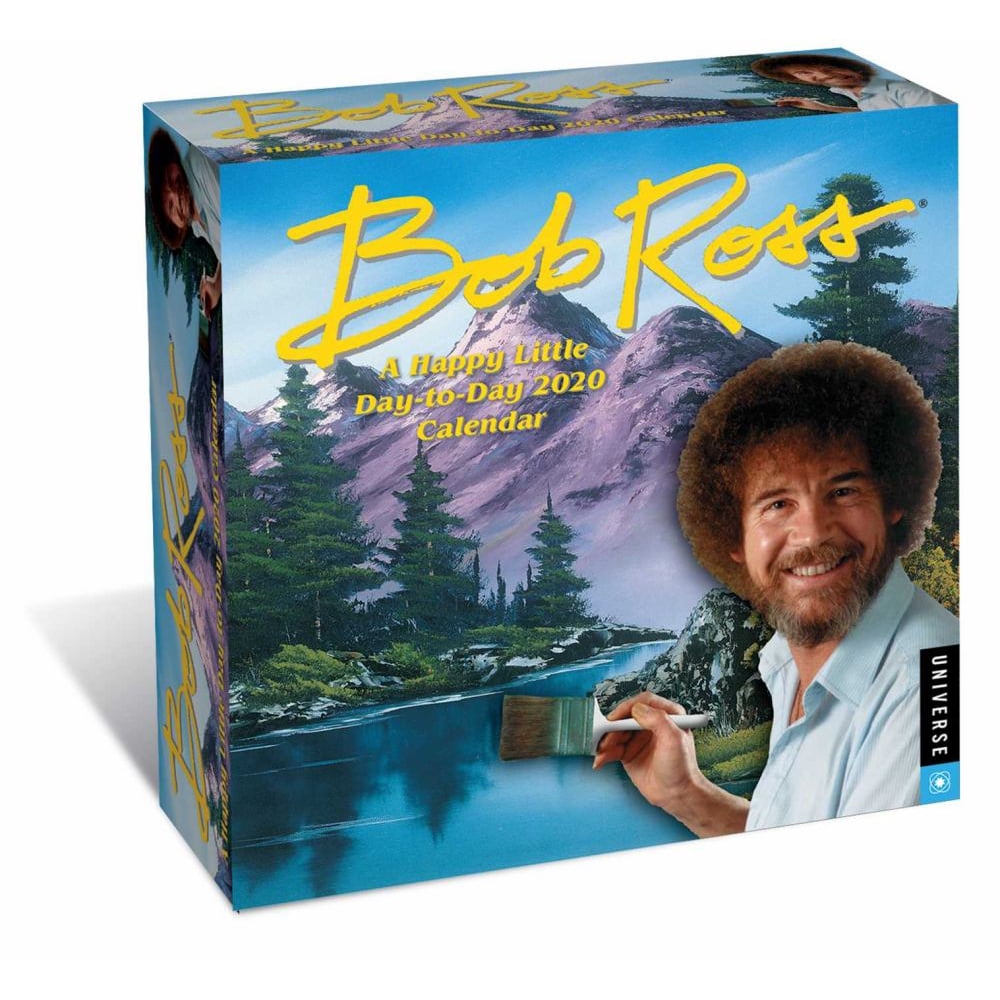 Bob Ross A Happy Little Day to Day Calendar 2020