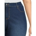 thumbnail image 4 of JMS Just My Size by Hanes 5 Pocket Stretch Jeans, Women's Plus and Women's Plus Petite, Sizes 16W-26W, 4 of 5