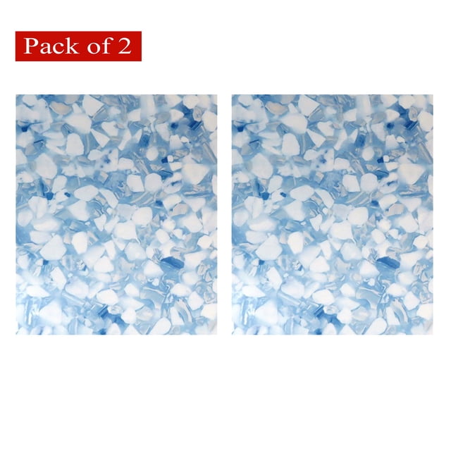 Mr Tac Puce de Marbre Gris Bleu (18x98 Po) (Lot de 2)