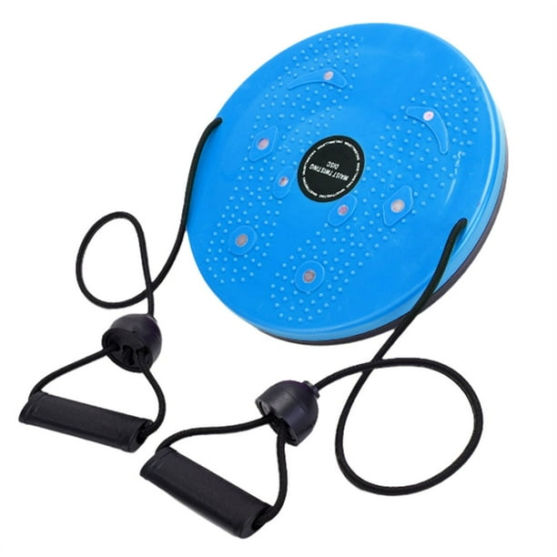 Disco Magnético para Torcer la Cintura, Tabla de Equilibrio para Ejercicios, Entrenador para Perder Peso, Placa Magnética para Masajes, Torcer el Gimnasio, Azul