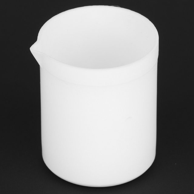 Measuring Cup Glass Measuring Cup Transparent Plastic PTEE High Lubrication Non Measuring Cup White
