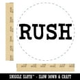thumbnail image 2 of Rush Fun Text Self-Inking Rubber Stamp Ink Stamper - Red Ink - Large 1-1/2 Inch, 2 of 7