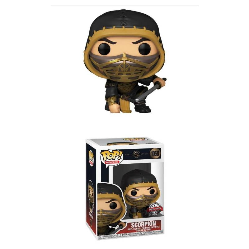 Figura Funko Pop - Mortal Kombat - Scorpion Special Edition