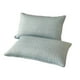 thumbnail image 3 of Funda de almohada Silk Cool Touch pack de 2 – Poliéster transpirable, verde menta/caqui/azul, 48×74cm, suave, absorbente de humedad, lavable a máquina, duradera, cama doble, 3 of 7