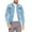 Light Blue, variant on Red Label Men’s Premium Casual Faded Denim Jean Button Up Cotton Slim Fit Jacket (Medium Blue Distressed, XL)