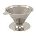 thumbnail image 1 of Pour over Coffee Dripper Reusable Drip Cone Coffee Filter Portable Pour over Coffee Maker Home  Camping, 1 of 7