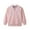 Pink, variant on Mercatoo Toddler Kids Full Zip Fl𝐞ece 𝗛o𝐨dless Ho𝐨dies Basic Long Sleeve Sweatshirts Boys Girls Classic Plain Casual Jacket