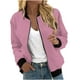 thumbnail image 2 of ICHUANYI Clearance Women's Casual Fashion Printed Pocket Zippered Coat(Pink, XXL) ICHUANYI WER2023080906945, 2 of 5