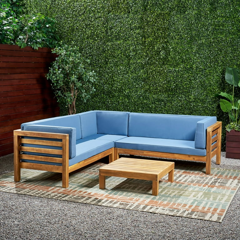 Wood outdoor sectional new arrivals