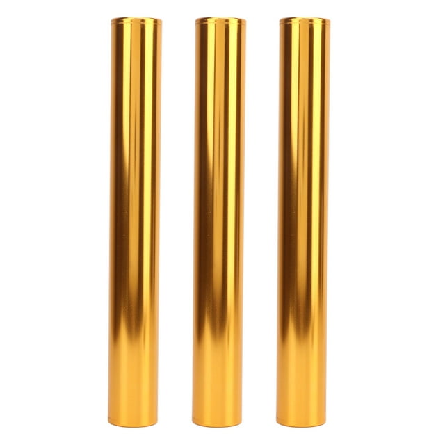 piezas de aleación de aluminio, bastones de relevo de campo, bastones de pista, equipos de carrera para correr, equipo de carrera para carreras al aire libre, eventos de relevo para estudiantes, oro YUNYI BRAND Deportes