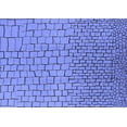thumbnail image 1 of Ahgly Company Machine Washable Indoor Rectangle Solid Blue Modern Area Rugs, 2' x 4', 1 of 4