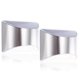 thumbnail image 1 of Luz Solar Para Jardín Al Aire Libre, Luz De Paso De Escalera, Luz De Pared De Acero Inoxidable Ip65, Luz De Pared Led Impermeable Para Valla, Puerta De Patio Trasero, Césped Methold HA027152-01, 1 of 6