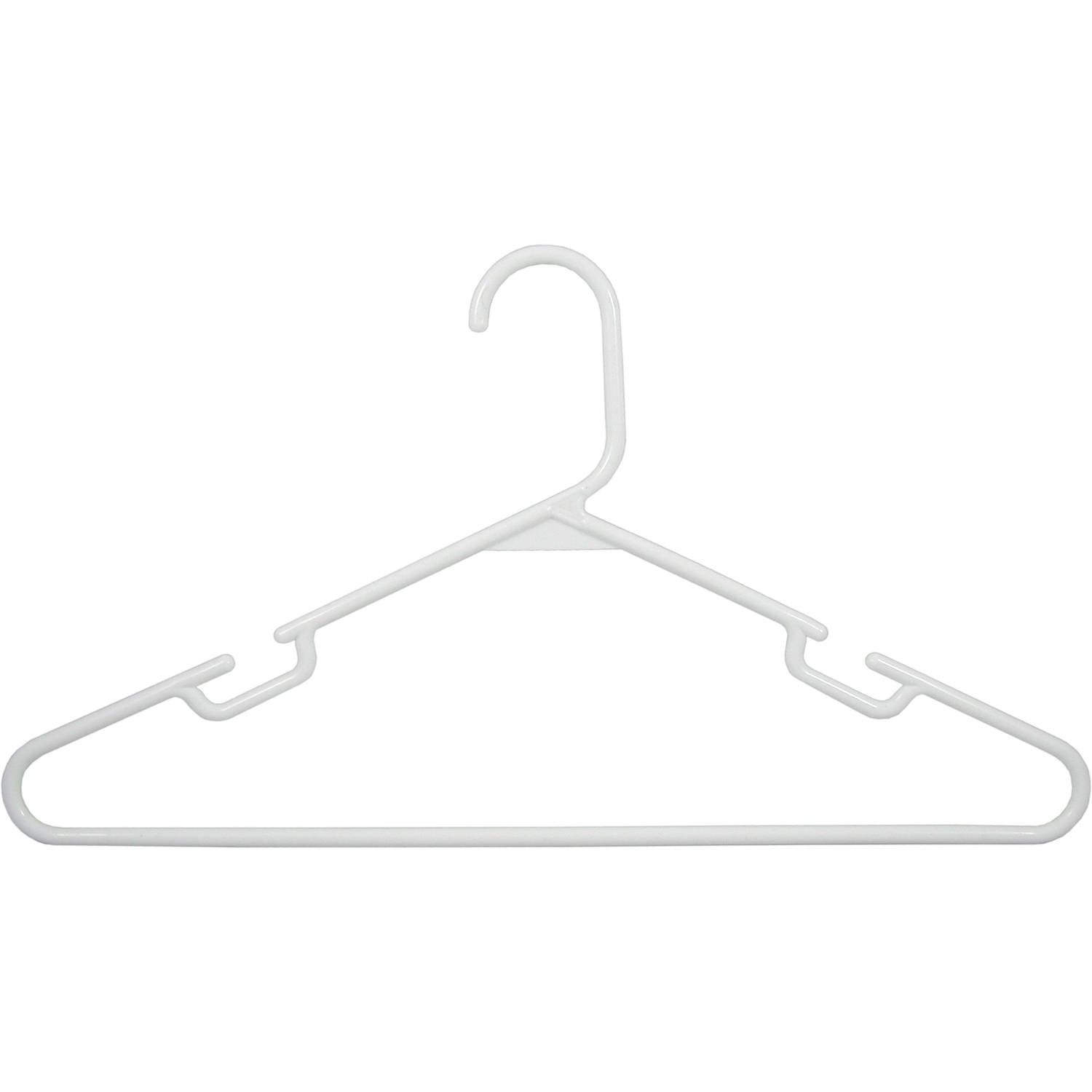 Generic Adult Hangers, White, 60-Count 