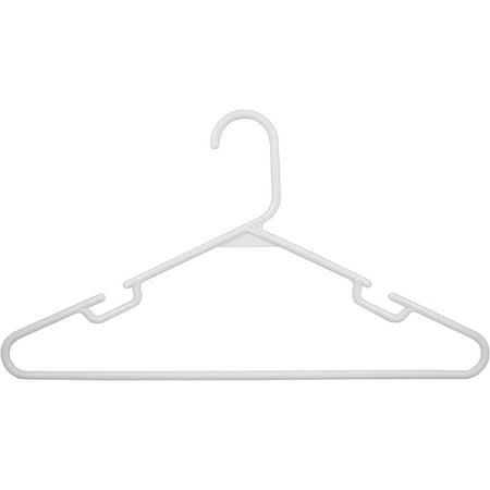 Generic Adult Hangers, White, 60-Count (Best Hangers For Sweaters)