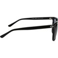 thumbnail image 3 of Tory Burch  Plastic Womens Square Polarized Sunglasses Black 57mm Adult, 3 of 3