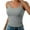 Gray, variant on Lixiuxyad Trend Summer Tank Tops Women's Casual Camisole Tank Top Pure Color Basic Strap Sleeveless Undershirt For Spring Summer Comfortable Daily Wear(Green L)