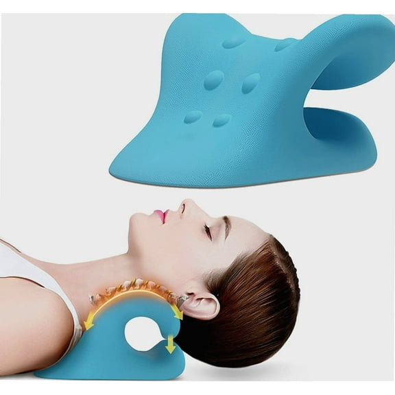 Neck Traction Pillow, Neck Stretcher Cloud Hump Corrector, Neck Posture Corrector Tmj Relief Pain, Neck Cloud - Cervical Traction Device Uk Neck and Shoulder Relaxer