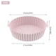 thumbnail image 5 of Cesta para Freidoras Aire Silicona Revestimientos Antiadherentes Horno Fácil Limpieza (revestimiento) Color Rosa, 5 of 5