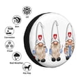 thumbnail image 4 of Haiem Spare Tire Cover , Wheel Cover with Nurse doctor gnome printed, Camper Spare Tire Cover Fit for Jeep Wrangler Rv SUV Truck Travel Trailer-15 inch, 4 of 6